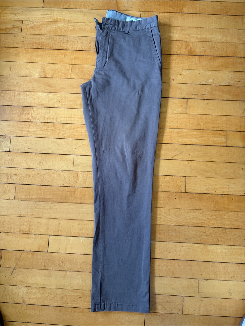 Frank & Oak Slim Chino Pants in brown